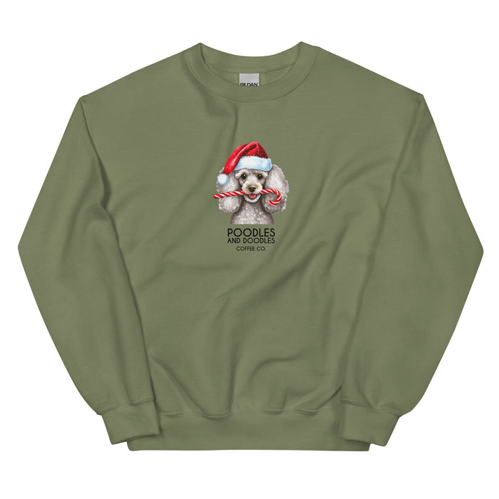Santa's Poodle Sweatshirt