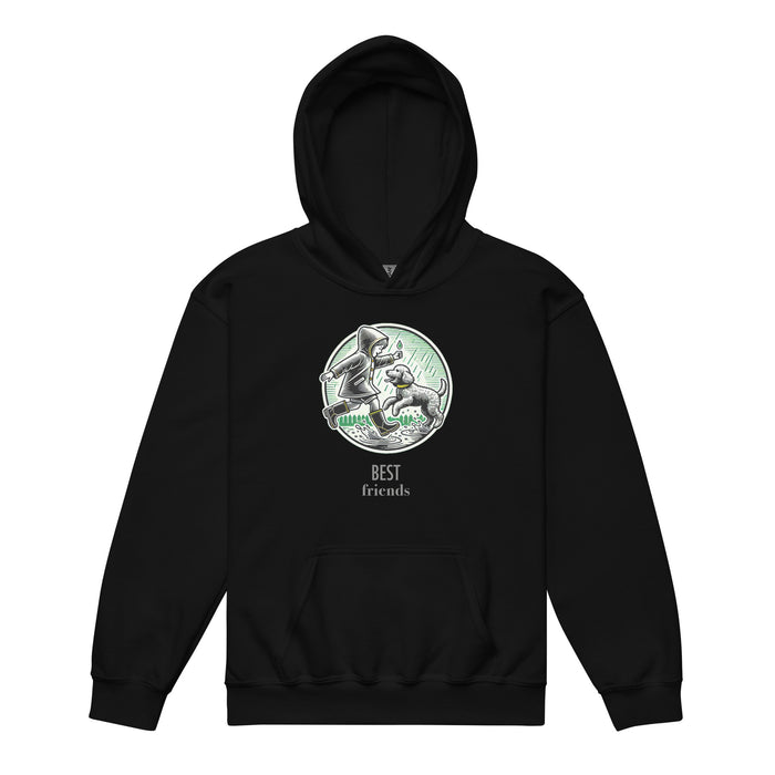 Playing in Puddles Youth Hoodie