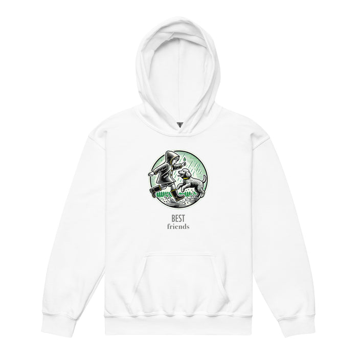 Playing in Puddles Youth Hoodie